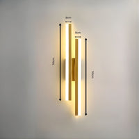 Applique Murale d'intérieur noir & Or